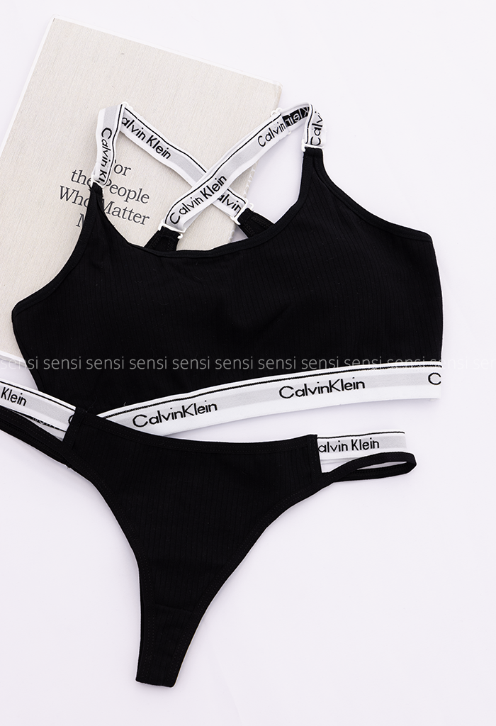 ست شورت سوتین ضربدری 5000 Calvin Klein کد30000005